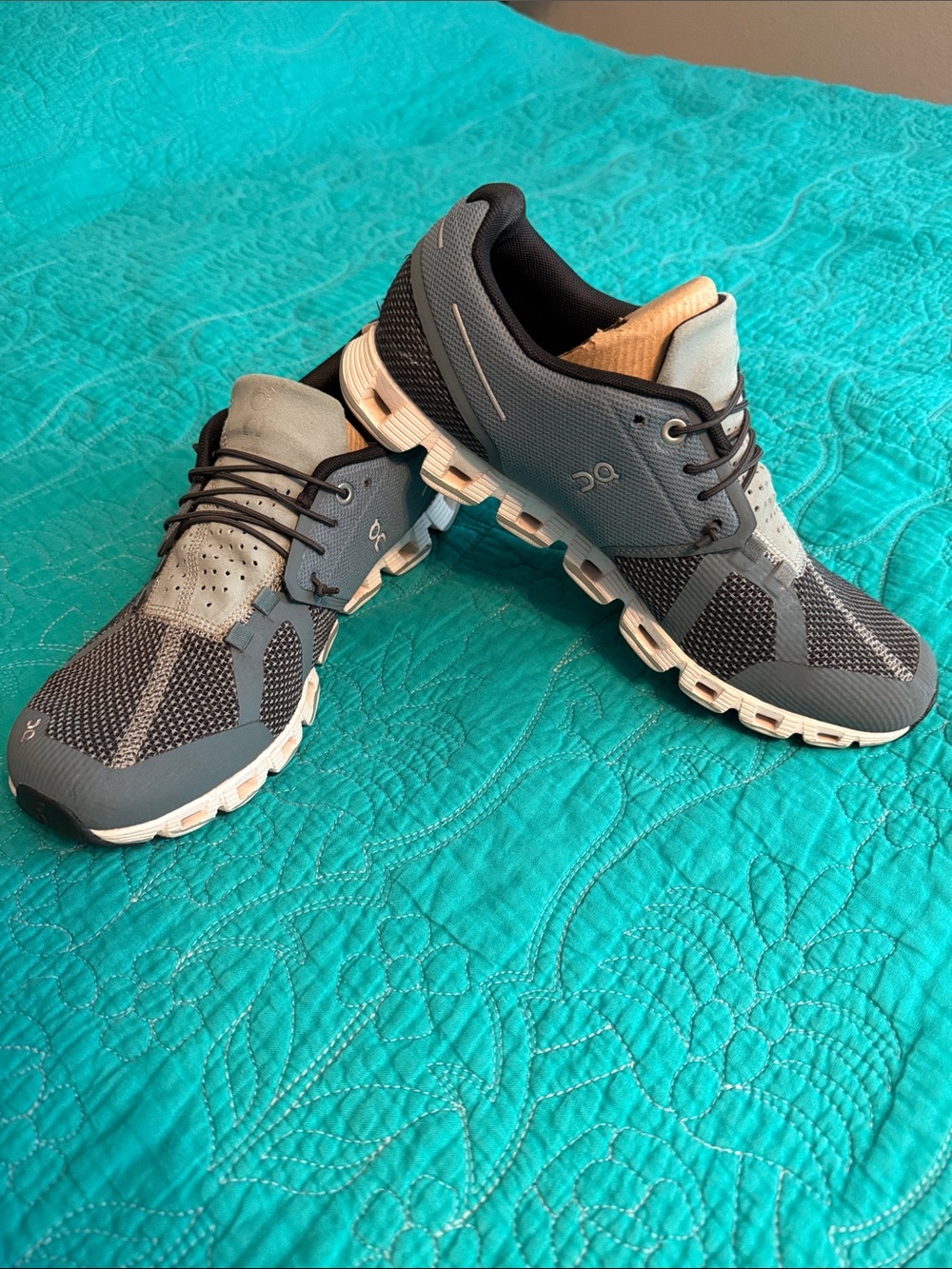 On Running Women’s Sneakers - Gray with White Accents